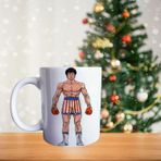 Rocky Balboa Boks Film Porselen Kupa