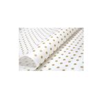 roco paper Ambalaj Kağıdı Altın Puantiye 40 gr . 70*100 cm 10'lu Paket