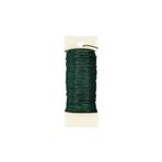 roco paper Çiçek Sarma Teli, Çok Amaçlı Çiçek Yapım ve Bağlama Teli, 35 Metre – 0.64 Mm (Yeşil)