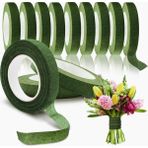 Roco Paper Co. Roco Paper Çiçek Bandı Koyu Yeşil 12 Rulo 1 cm x 35 M - Bitki