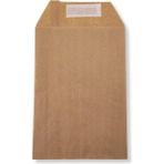 Roco Paper Co. Roco Paper Hediye Paketi 25 x 6 x 30 cm Dipsiz Kese Kağıdı Yapışkanlı Ağız Kraft 25'li Paket