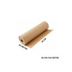 roco paper Kraft Rulo Ambalaj Kağıdı, Çeyiz, Hediye Paketleme, Çiçek Buket, DIY Kağıdı, 80 gr - 35cm x 50 metr
