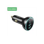 Rocoren 70W 4 Portlu 2*Type-C 2*USB-A LED Işıklı Araç içi Hızlı Şarj Cihazı