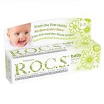 Rocs Baby 0-3 Yaş Papatya Özlü 35 ml Bitkisel Diş Macunu