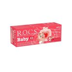 Rocs Baby 35 ml 0-3 Yaş Florürsüz Elma Püresi Diş Macunu