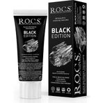 Rocs Black Edition Beyaz. Siyah Diş Macunu 60 Ml
