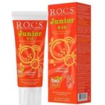 Rocs Junior Bitkisel İçerikli Meyveli Gökkuşağı Diş Macunu