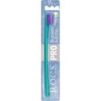Rocs Pro Ortho Braket Yeşil Mor Ortodonti Diş Fırçası