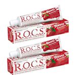 Rocs Teens Yaban Çileği 2x60 ml Diş Macunu