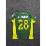 Rodak Spor C. Ronaldo 28 Sporting 00/01 Retro Forması - XL - Yeşil