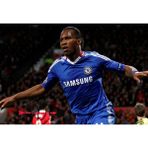 Rodak Spor Chelsea Didier Drogba 11 Retro 2010/11 Sezonu Forması - Mavi