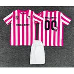 Rodak Spor Hello Kitty Pembe Özel Tasarım Şortlu Çocuk Forma - 10 - 11 Yaş - Pembe - Beyaz