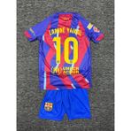 Rodak Spor Lamine Yamal 10 Barcelona Şortlu Çocuk Yeni Sezon Forması - 11 - 12 Yaş - Bordo - Mavi