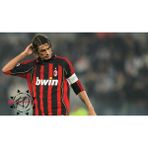 Rodak Spor Milan Maldini 2006/2007 Nostaji Retro Forması - Siyah - Kırmızı