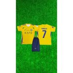 Rodak Spor Ronaldo 7 A.nasr Sarı Şortlu Çocuk Forması 2’li Takım - 5 - 6 Yaş
