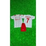 Rodak Spor Ronaldo 7 M.united Beyaz Şortlu Çocuk Forması 2’li Takım - 5 - 6 Yaş