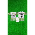 Rodak Spor Ronaldo 7 R.madrid Resimli Tasarım Şortlu Çocuk Forması 2’li Takım - 5 - 6 Yaş - Beyaz
