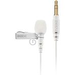 RODE Lavalier GO, Wireless GO Serisi ile Uyumlu Profesyonel Lavalier Mikrofon, 3.5 mm Jak, 4.5 mm Kapsül, 44 dB Ses, Pop Filtre, Beyaz