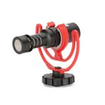 RODE VideoMicro, Kompakt Kamera Üstü Mikrofon, USB, 6.35 mm Jak, 8 cm/42 g