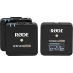 Rode Wireless Go II Yaka Mikrofon Siyah Renk Kablosuz Bağlantı Özelliği ile Kullanıma Uygun