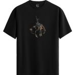 Rodeo Rider - %100 Pamuklu Erkek Siyah Tişört - Premium Quality