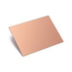Rodevino 10x20cm Bakır Plaket Tek Yüzlü Pcb Plaket Tek Taraflı Baskı Devre Plaketi