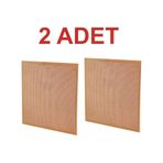 Rodevino 2 Adet 10x10 Cm Delikli Tek Yüzlü Bakır Plaket Pcb Plaket