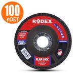 Rodex 115 Mm 60 Kum Flap Disk Zımpara