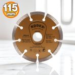 Rodex 115 Mm Elmas Kesici Disk – Beton, Mermer, Granit Ve Taş Kesim Uyumlu Dayanıklı Kesme Taşı