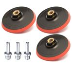 Rodex Avuç İçi Taşlama Cırt Zımpara Tabanı + Pim Seti 115mm ( 6 Parça ) Rzp115