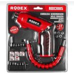 Rodex Rdx 3085 Akülü Vidalama Şarjlı Tornavida Seti 12 Parça 1 Yıl Garantili