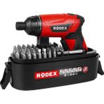 Rodex RDX308 3.6v 1.5ah 210rpm Li-Ion 54 Parça Şarjlı Tornavida