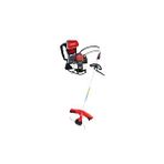 Rodex RDX9636 52 cc 1.9 HP Benzinli Sırt Tırpan Çim Biçme Makinesi Misina Kesme Kırmızı