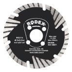 Rodex Rrz115 Turbo 115 mm Elmas Beton Tuğla Kesme Kesici Diski