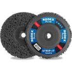 Rodex Rzs115B 115Mm Siyah Metal Parlatma Diski Boya-Pas Kazıma İçin Uzun Ömürlü Çözüm