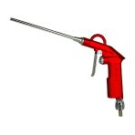 Rodex Uzun Hava Tabancası 10Cm Nozül