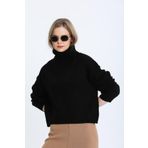 Rodi Kadın Tam Balıkçı Yaka Triko Bluz 2677