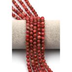 Rodonit (A Kalite) Doğal Taş Dizi 6 Mm Küre Kesim - Dz-1010