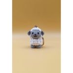 Rodopiva Örgü Desenli Koyun Anahtarlık (Plastik) - Çok Renkli - 4cm x 3,5cm