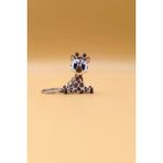 Rodopiva Sevimli Zürafa Anahtarlık - Hareketli Anahtarlık Çanta Süsü Charm - Çok Renkli - 5cm x 3cm