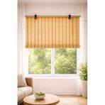 Rodos Ahşap Bambu Stor Perde (120 x 180)