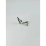 Rodyum Çelik Erkek Küpe Çap (9 Mm) Kalınlık (3 Mm) - Ekp0019