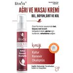 Roen Ağrı Ve Masaj Kremi, Kafur Ve Kenevir Içeren Ağrı Masaj Kremi 100 ml
