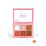 Roesıa Rose Cosmetics Queen Mini Color 6’lı Göz Far Paleti