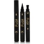 Roesia Rose Cosmetics Rose Çift Uçlu Ay Desenli İnce Eyeliner 1 Adet Suya Dayanıklı Kolay Uygulama