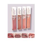 Roesia Rose Cosmetics Rose Super Stay Model 4'lü Mat ve Kalıcı Ruj