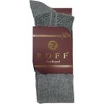 Roff Çorap Yünlü Lambswool Koyun Kılı Kışlık Erkek Çorap 6 Lı Paket 40-44 Numara - 40 - 44 - Gri