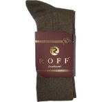 Roff Çorap Yünlü Lambswool Koyun Kılı Kışlık Erkek Çorap 7 Li Paket 40-44 Numara - 40 - 44 - Kahverengi