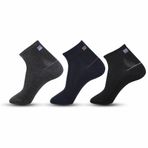 Roff Hulk Modal Erkek Patik Çorap 3lü Paket, Dikişsiz Burunlu Ergonomik Spor Çorap 3 adet, Modal Esnek Çorap 41-44 beden, 3 Asorti renk (Siyah,Lacivert,Gri) 10606