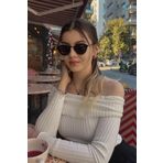 Roger Bacon Oval Kadın Güneş Gözlüğü Uv400 Koruma